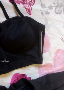 Ewa Young Black Two-Piece Outfit