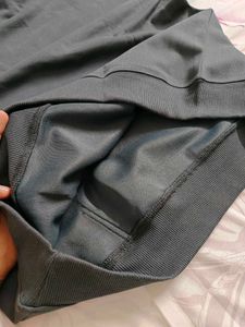 Men Dark Grey Winter Hoodie Pullover Extra Large