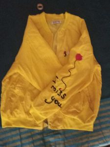 Cute Yellow Kids Jacket