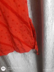 Orange Cottonworld Tank