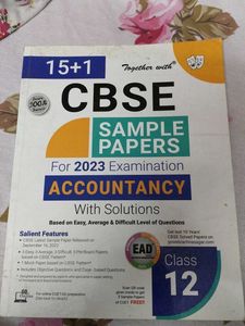 Together With Accountancy For Class 12 CBSE