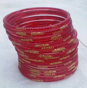 red glass bangals