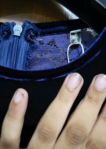 Navy Blue Party Skater