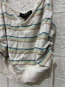 Striped Cami crop top