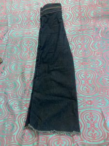 Wide Leg Denim Jeans