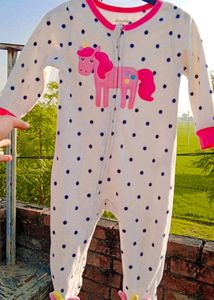 Baby Girl Unicorn Romper 🦄