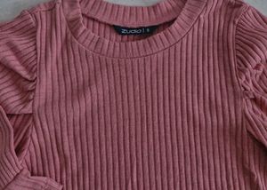 Cute Dusky Pink Top