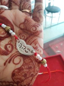 Pure Silver Rakhi Bracelet