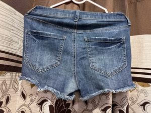 Mudd. Denim High-Rise Shorts