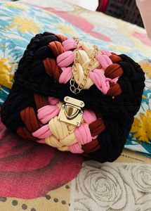 Handmade Marshmallow Ombre Sling bag