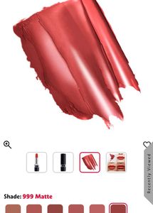 Authentic Dior Rouge 999 Matte Lipstick