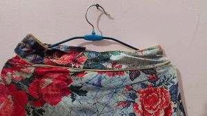Printed Skirts With Work