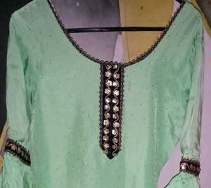 Beautiful Sharara Suit With Heavy Dupatta