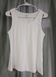 Jockey White Vest