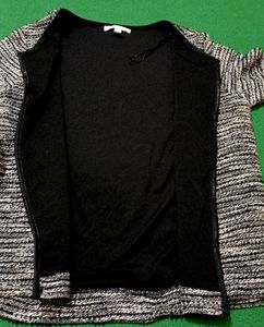 Striped Tweed Blazer