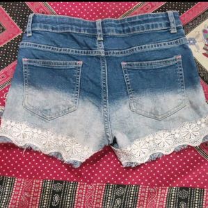 Pantaloon Denim Shorts