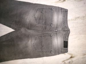 Charcoal Skinny Jeans High Rise