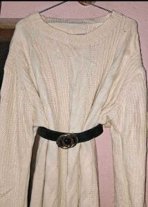 Woolen Bodycon Dress👗