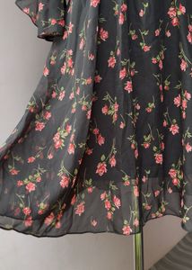 Floral Print Mini Dress