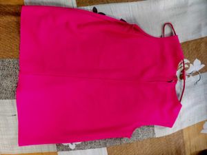 Pink Sleeveless Top