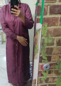 Elegant Maroon Ethnic Gown