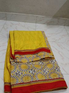 Half And Hal Saree