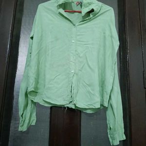 Green Casual Shirt