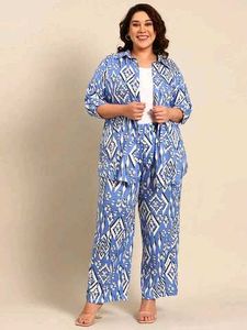 Printed Two-Piece Set