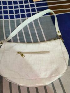 White Handbag