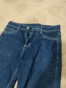 Dark Blue Denim Jeans