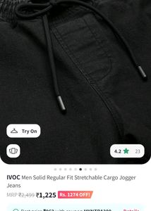 Casual Gargo Jeans 👖