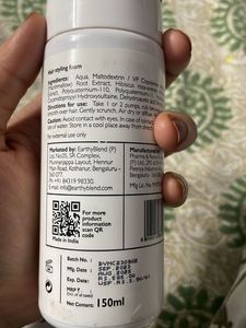 True Frog Volumizing Mousse For Curly N Wavy Hair