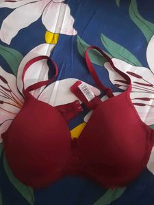 Maroon Color Bra