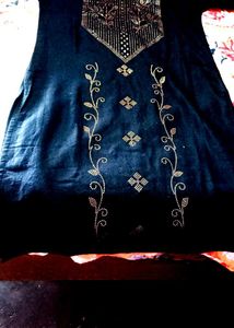 Elegant Black Kurti