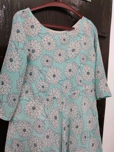 Floral Print Dress 🩵