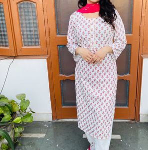 Elegant winter Kurta Set