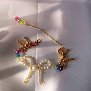 Handmade Bow Bracelet🎀 ✨💖