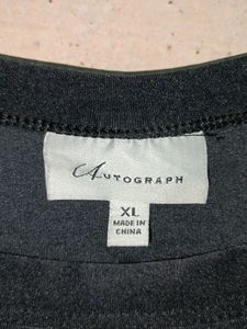 Oversized Fashion Tank Top Vest Black
