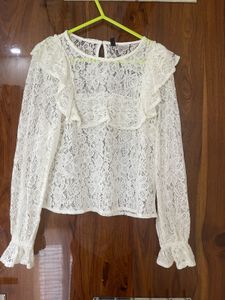 White Lace Top
