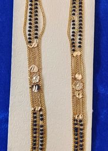Mangalsutra With Black Pearls