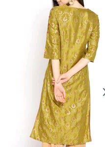 Aurelia Elegant Olive Green Kurti💚