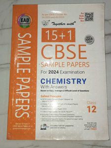 CBSE Class 12 Chemistry Sample Papers