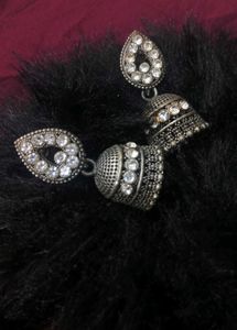 Jhumka Earrings 2 Pairs