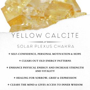 Yellow Calcite Crystal Bracelet (10mm)