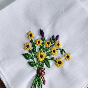 Hand Embroided Hankey