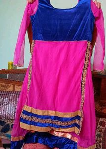 Beautiful Anarkali with Bottom