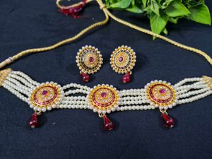 Necklace With Earrings