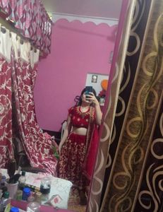 Red Embroidered Lehenga Choli