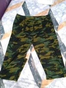 Army Print Legging