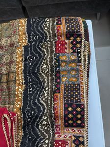 unstitched lengha n blouse stitched  Lehenga